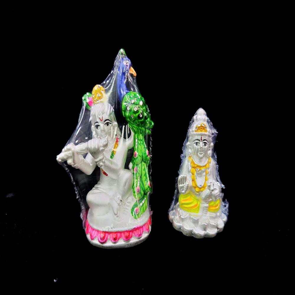 Pure Silver Murti - Material: Metal
