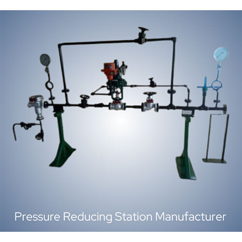 Pressure Reducing Station - Color: Blue