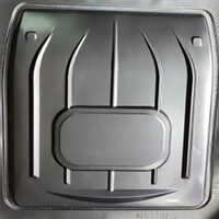 Ms E-rickshaw Roof Panel - Steel, Various Sizes | Durable Weather Protection, 1-year Warranty, Aesthetic Design