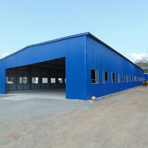 Mild Steel Modular Industrial Shed - Color: Different Available