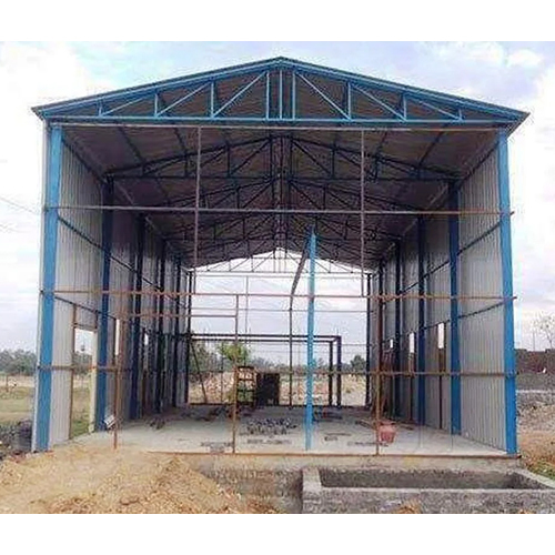 Panel Build Metal Shed - Color: As Per Requirement