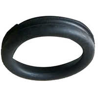 80 Mm Di Pipe Rubber Ring Joint Gasket - Natural Rubber, 80mm Diameter, Black Color, 5000 Psi Pressure Rating | Designed For Pressure Testing To Minimize Flange Damage