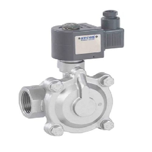 Avcon Water Solenoid Valve - Color: Silver