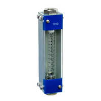 Variable Area Flow Meter - Color: Silver