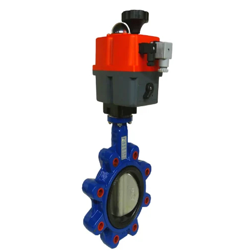 Motor Actuated Butterfly Valve - Material: Aluminum