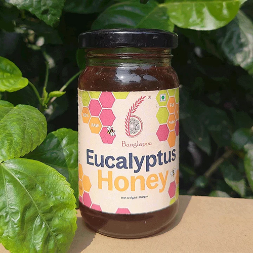 Eucalyptus Honey - Food Grade Sweet Flavor, Nil Moisture | Additives Not Added, 6-12 Months Shelf Life, Bottle Pack