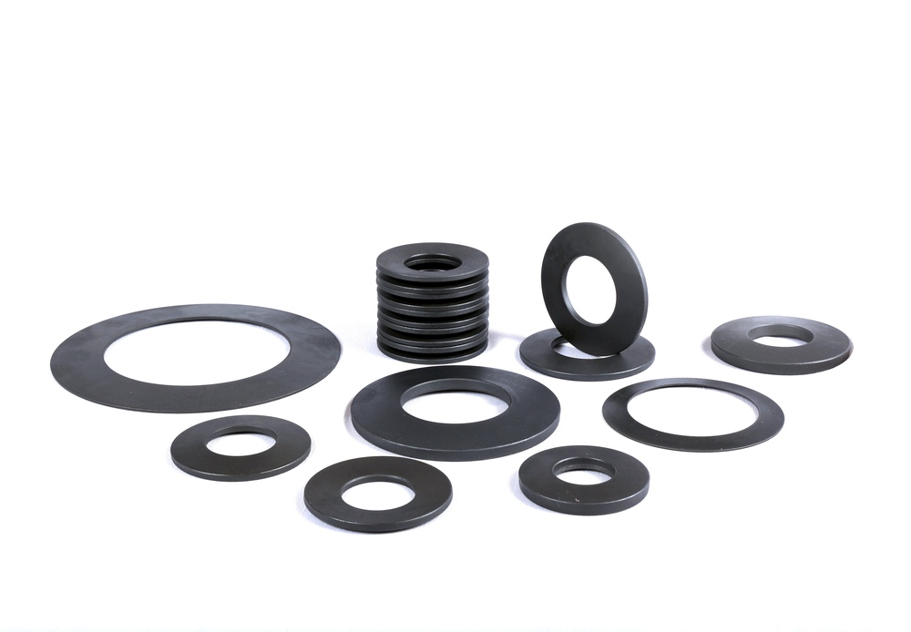 Belleville Washer - Spring Steel, Diameter 6mm-350mm, Thickness 1mm | Round & Conical Shape, Phosphated & Zinc Flake Coated, Industrial Use
