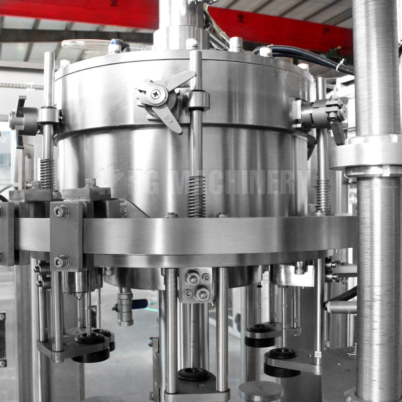 1000bph(17bpm) Beer Bottling Machine - Application: Beverage