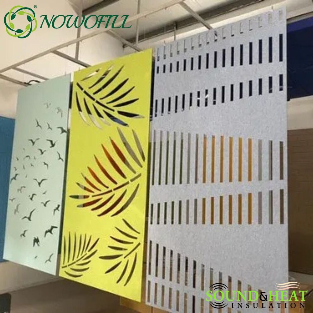 Polyester Non Woven Acoustic Panel (9mm)                        . - Feature: Environmental-friendly