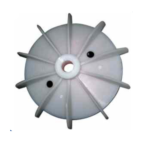 Pvc Motor Fan - Color: White