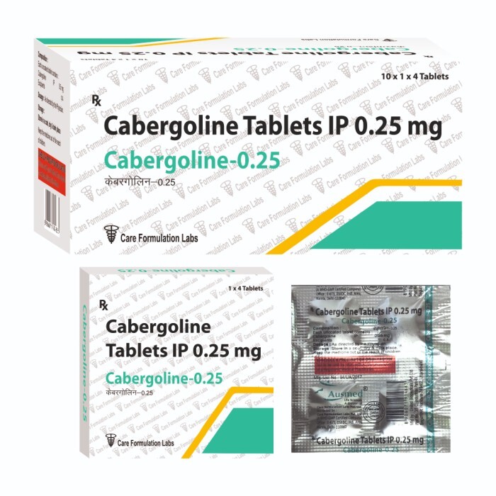 Cabergoline Ip 0.25 Mg - Dosage Form: Tablet