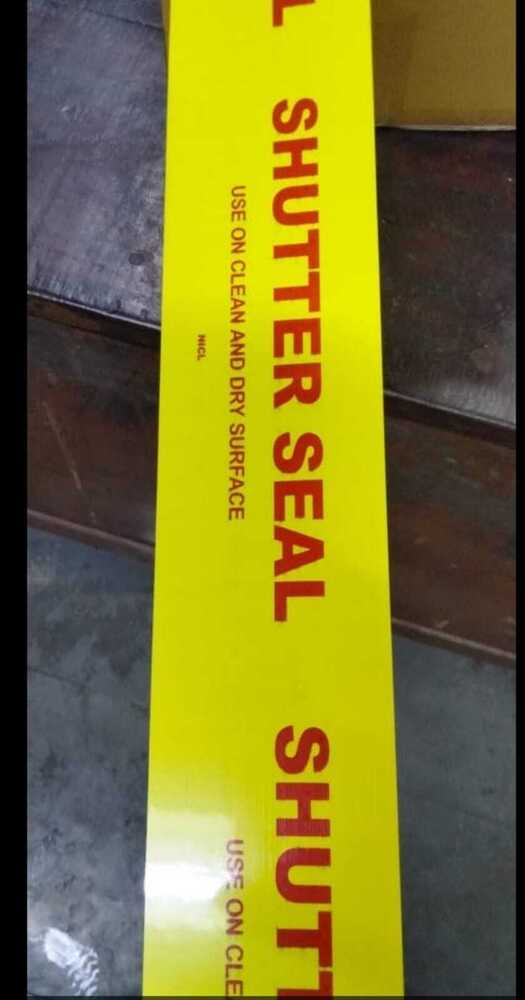 Shuttering Tape - Color: Yellow