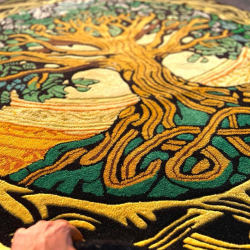 Handtufted Cool Rugs - Color: Different Available