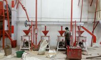 Atta Chakki Machine - Mild Steel, 150kg/h Capacity, 10 Hp Motor Power, Three Phase Electricity | Automatic Operation, Iso Certified, Maintenance Free