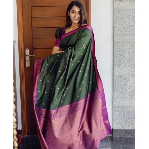 Designer Banarasi Soft Silk Saree