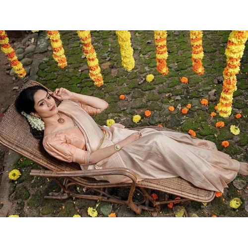 Women Kanchipuram Banarasi Silk Saree