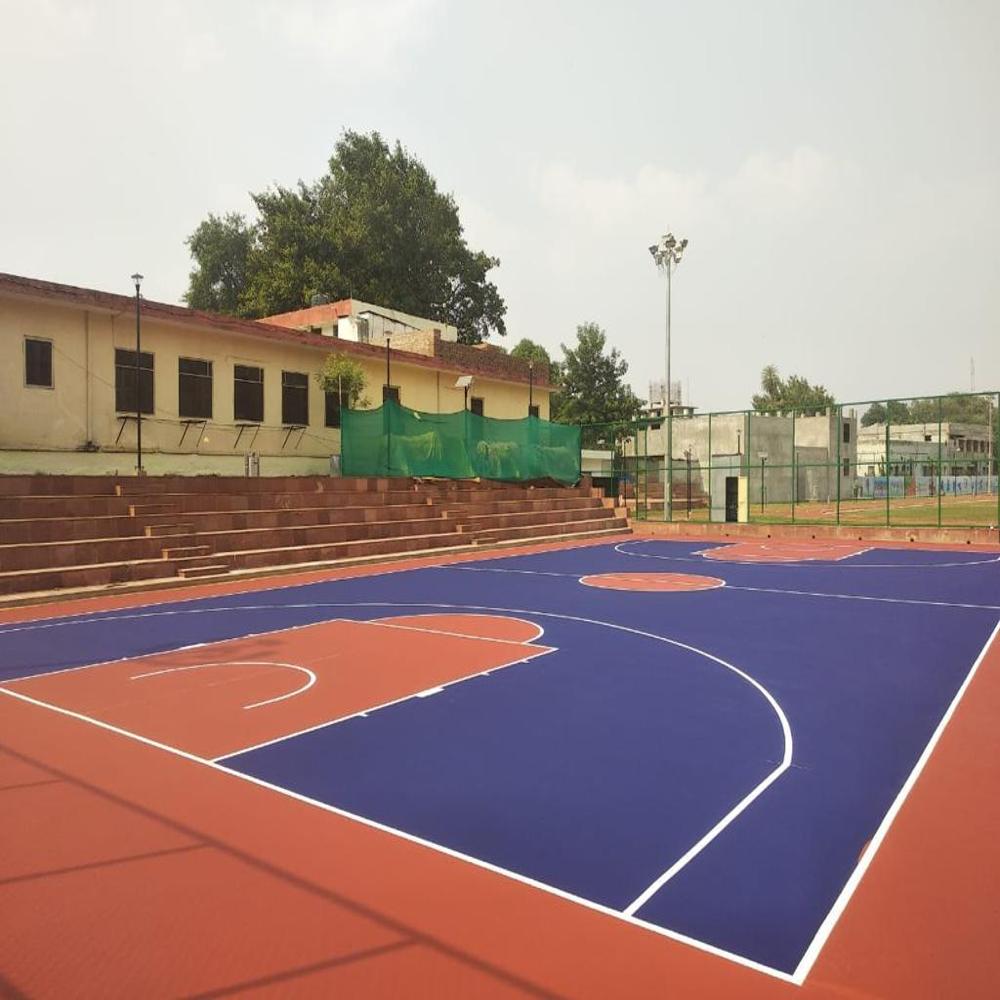 Basketball Court Flooring Service - Durable Polypropylene Material Customizable Sizes And Colors For Optimal Performance