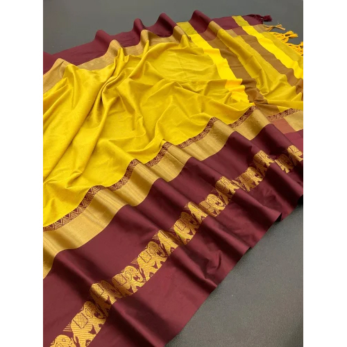 Cotton Silk Saree