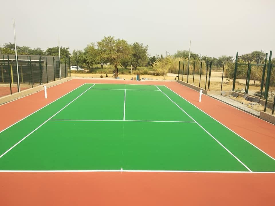 Tennis Court Flooring Service