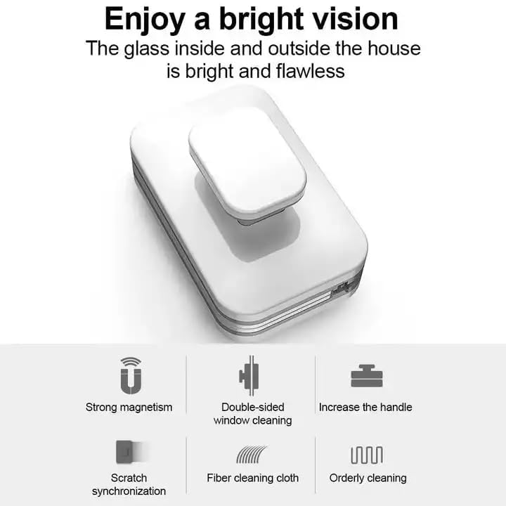 Magnetic Window Glass Cleaner