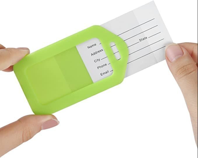 Silicone Luggage Tags