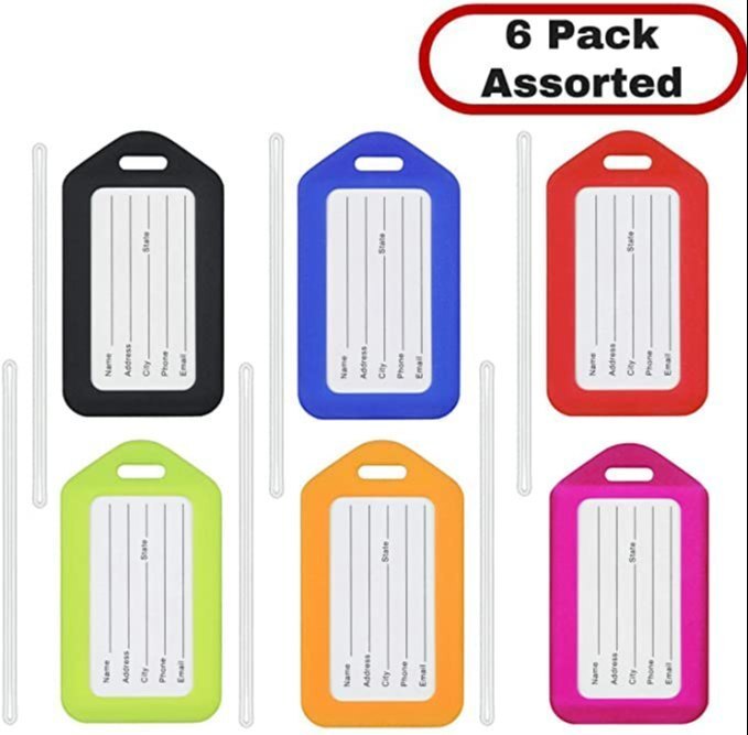 Silicone Luggage Tags