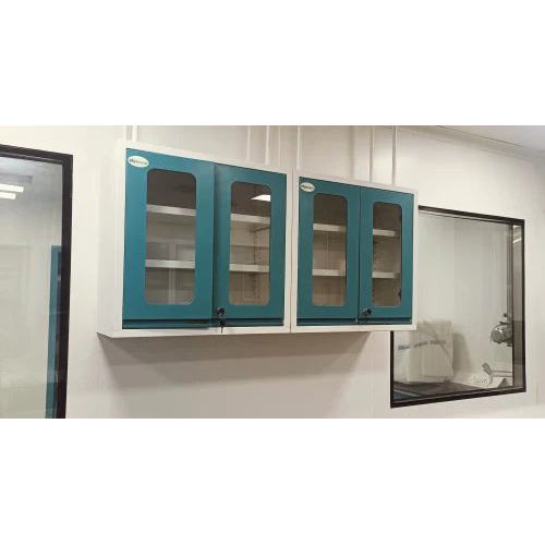 Laboratory Storage Cabinet - Color: White