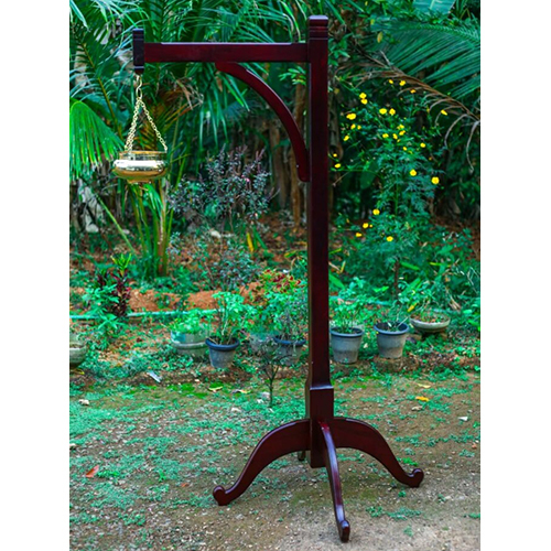 Panchakarma Massage Table Stand - Color: Brown