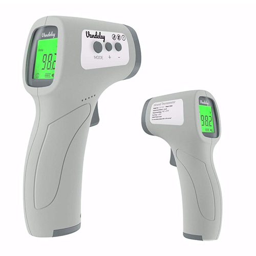 Infrared Forehead Thermometer - Color: White