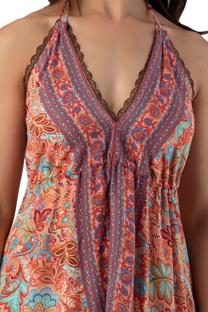 Bella Summer Bling Boho Purple Maxi - Age Group: Adults