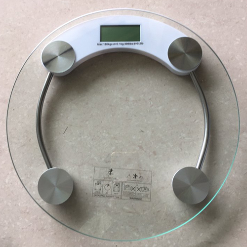 Weighing Scale For Human Body - Color: Transparent