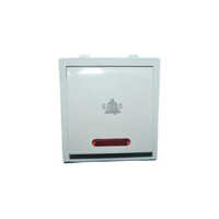 2m Bell Push Indicator - Durable Plastic, Height: 2m, Color: Sleek White | Max Current: 6 Ampere, Voltage: 220-240 Volt, Easy To Install