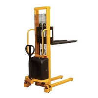Semi Electric Lifting Stacker - Attributes: Strong