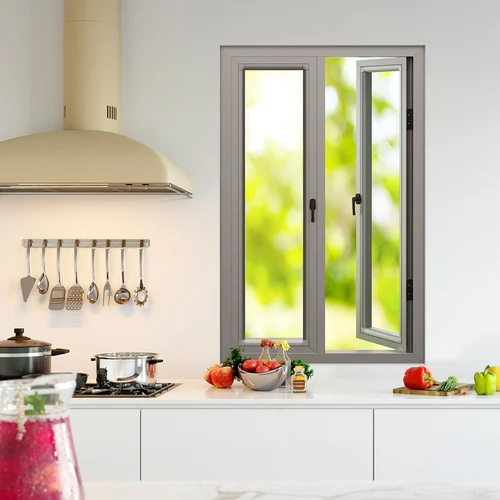 Aluminum Glass Hinged Window - Application: Residential