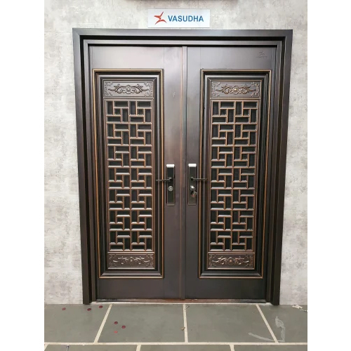 Vasudha Double Door - Color: Dark Grey