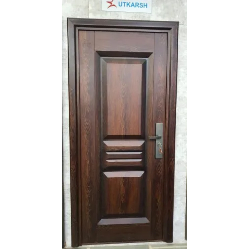 Wood Finish Steel Interior Door