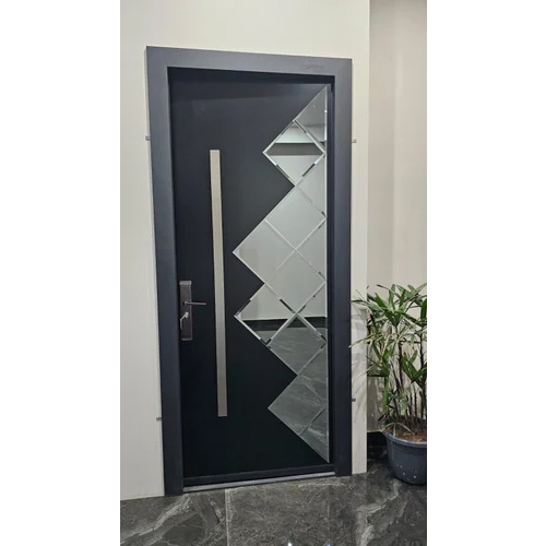 M-Pr-05 Panel Door - Color: Black