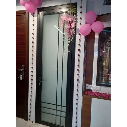 Aluminium Door - Color: Grey