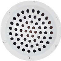 Pvc Grating - High-quality Pvc, Custom Sizes Available, Elegant Silver Color, Satin Finish, Round Shape For Maximum Airflow And Drainage