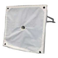Filter Press Cloth - Butterfly Material, 0.25-1.5 Mm Thickness, White Color | Efficient Woven Filter For Liquid Purification