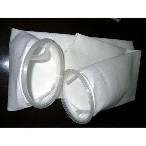 Polypropylene Micron Filter Bag - Durable Polypropylene Material, 1-5 Feet Size Range, White Color, 50-300 Celsius Working Temperature