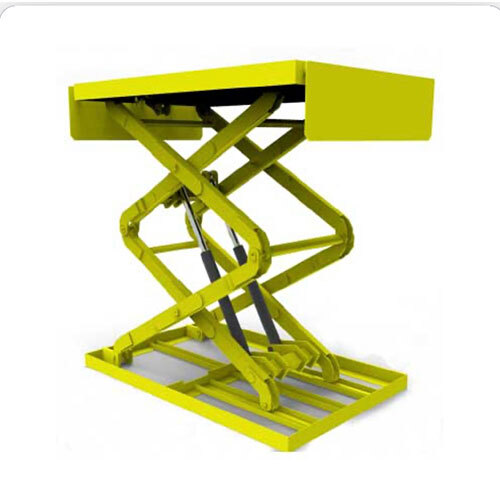 Twin Stage Scissor Lift - Attributes: Strong