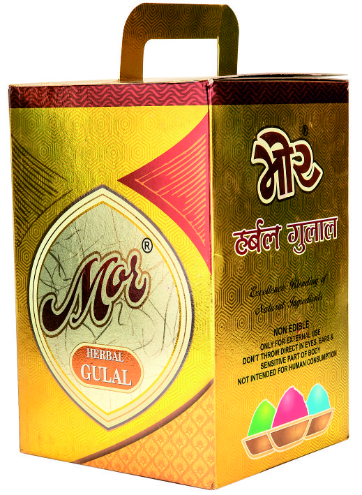 Tota Mor Gulal - 5 Pouches X 80g Each | Non-toxic Eco-friendly Skin Friendly Multicolor Powder For Holi Festival Fun