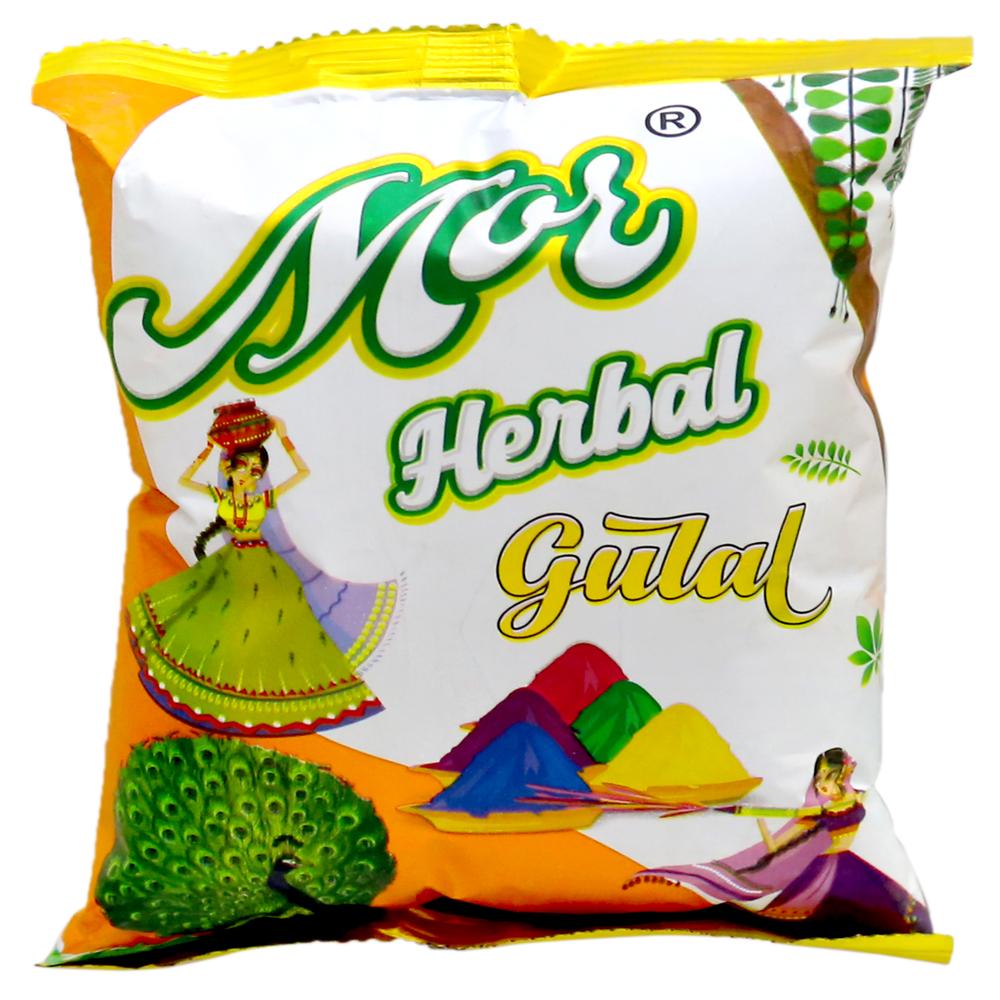 Tota Mor Gulal - 5 Pouches X 80g Each | Non-toxic Eco-friendly Skin Friendly Multicolor Powder For Holi Festival Fun