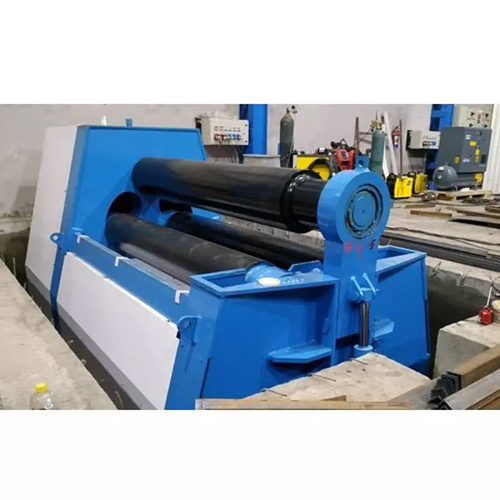 Pre Pinching Plate Rolling Machine - Color: Blue