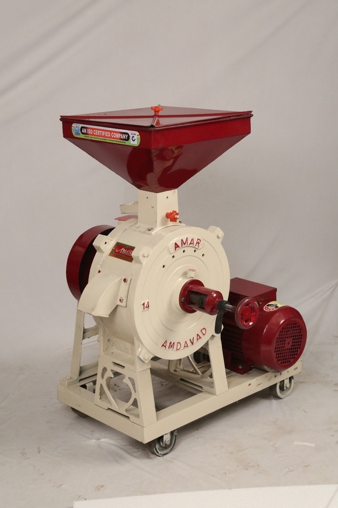 14 Inch Regular Flourmill - Capacity: 35-45 Kg/hr