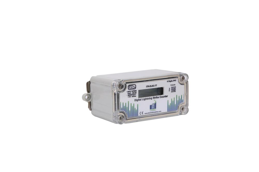 Digital Lightning Strike Counter - Design: Modern