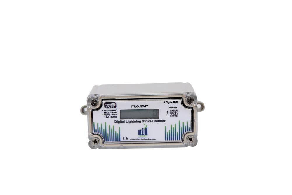Digital Lightning Strike Counter - Design: Modern