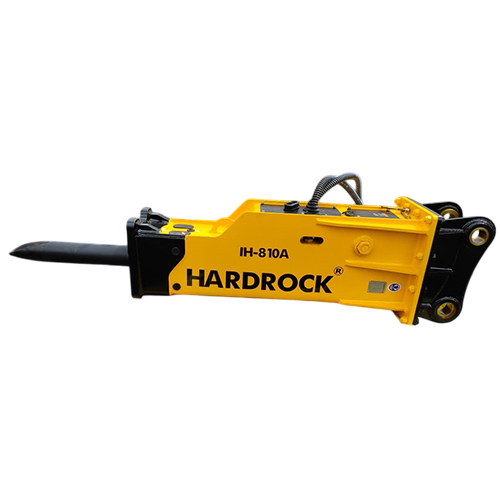 Ih-810A Hydraulic Rock Breaker - Color: Yellow Paint Coated