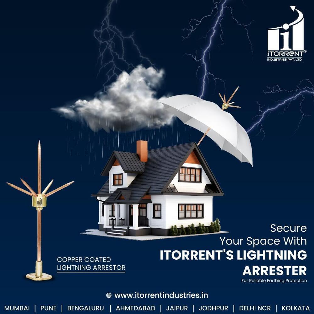 Copper Copper Bonded Spike Lightning Arrester